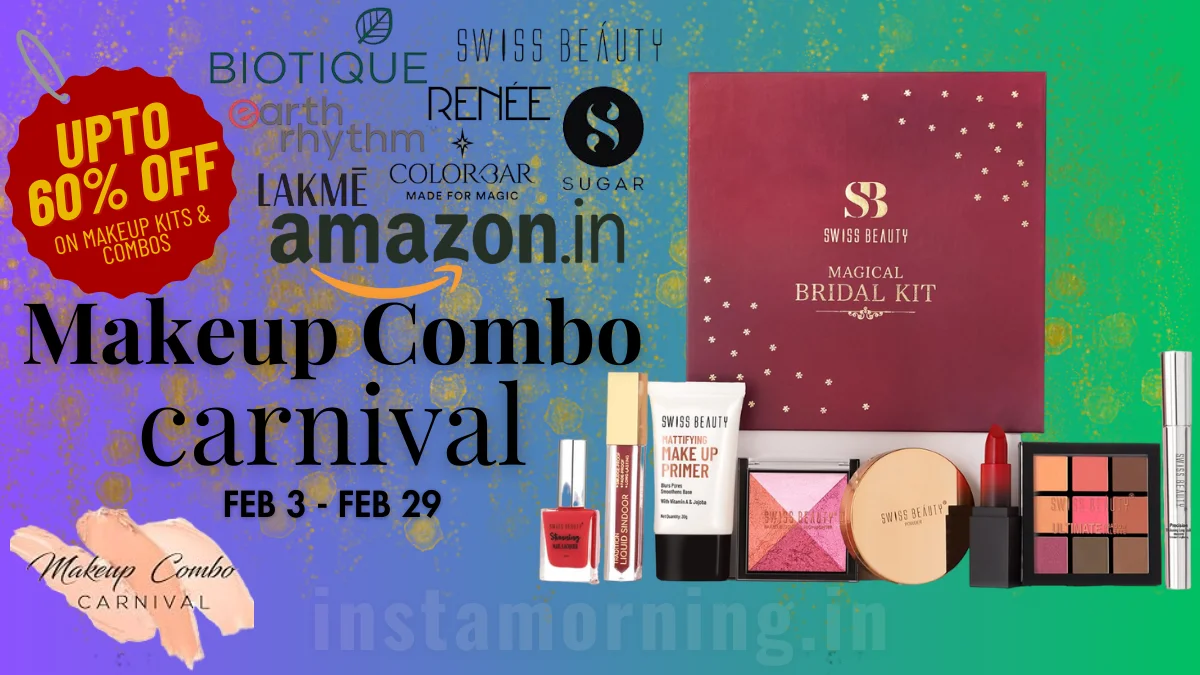 Makeup Combo Carnival Sale (Feb 2024) — Discount Deals Live On Amazon Beauty & Makeup Products