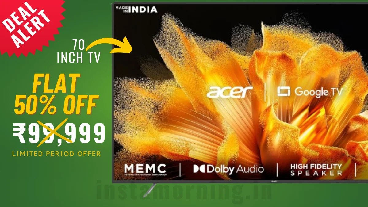 TV Deal Alert! FLAT 50% OFF on this 70-inch TV – Limited Time Offer!