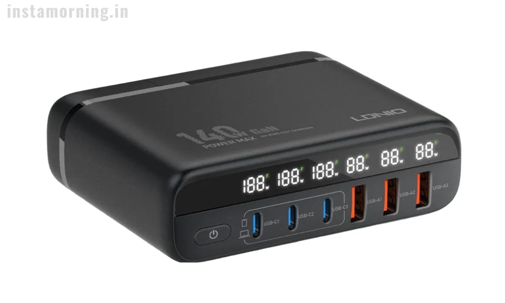 140W GaN Charger — Super Fast Charging Station For Multiple Devices