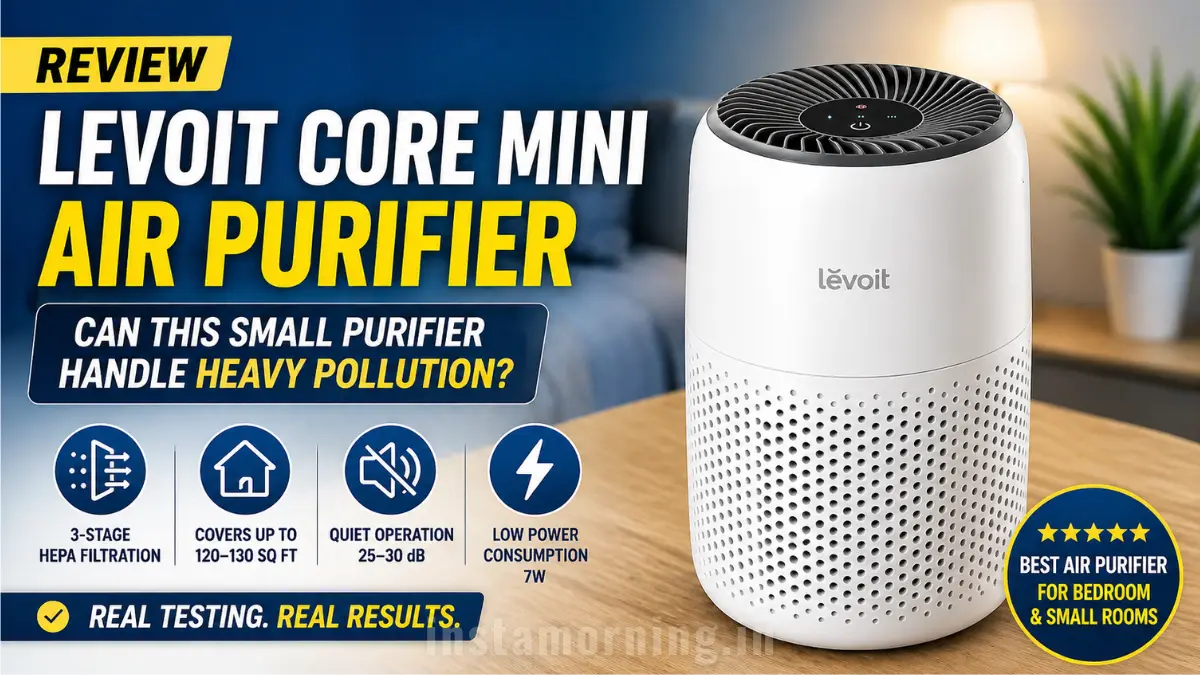 levoit core mini air purifier review — can this small purifier handle heavy pollution?
